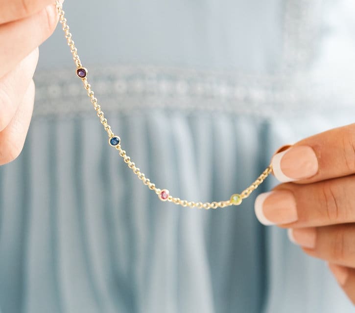 colorful necklace
