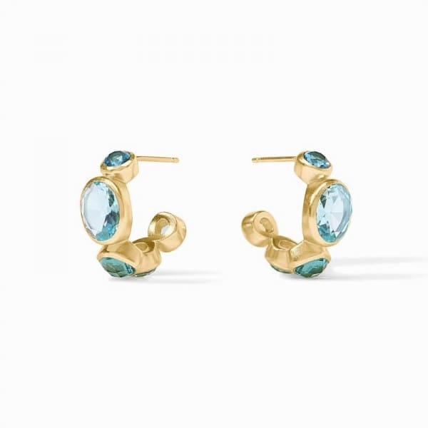bold colorful earrings