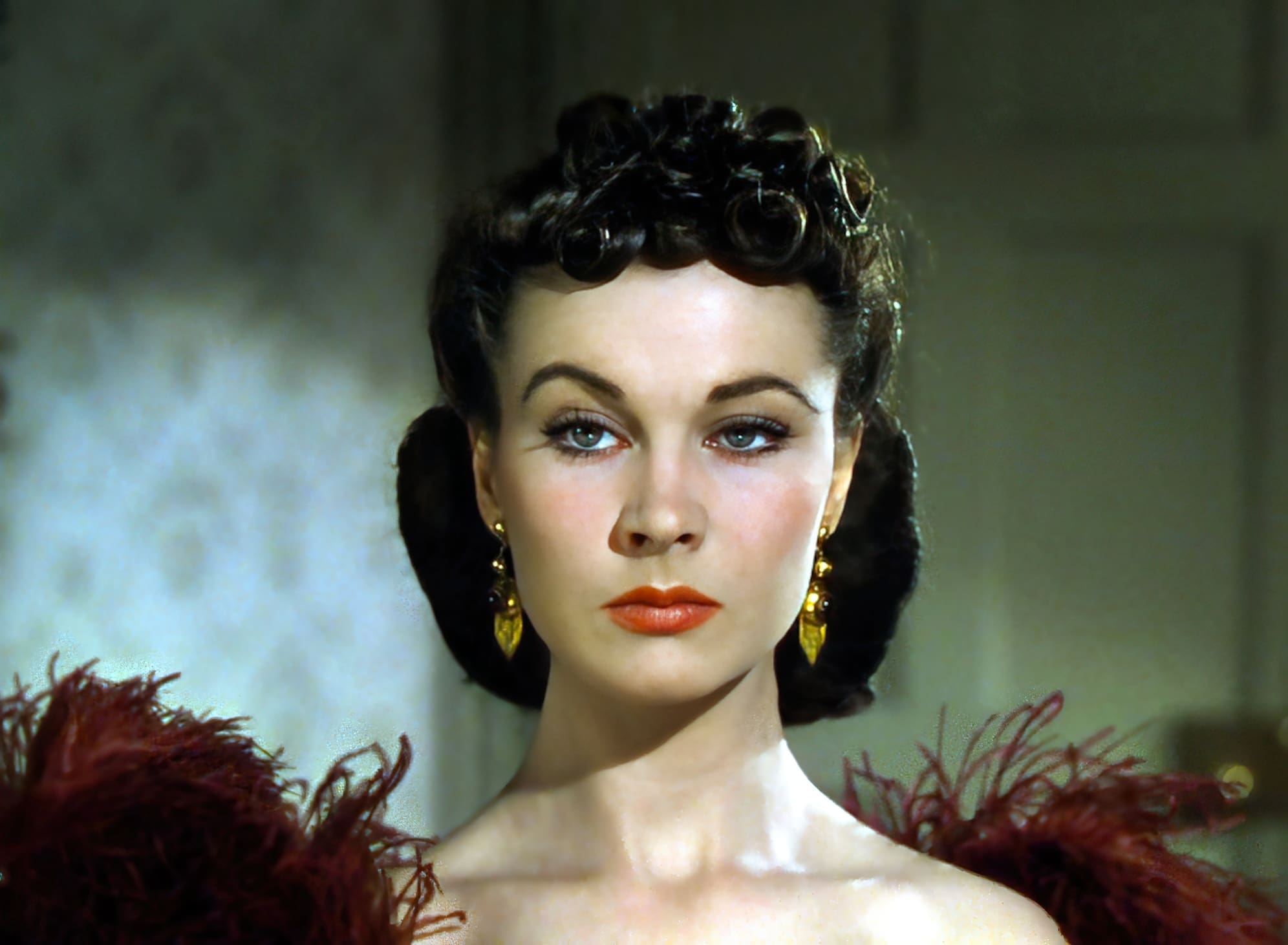 Viven Leigh as Scarlett in a still from Gone with the Wind