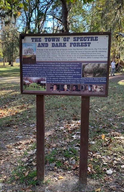 Town of Spectre sign 