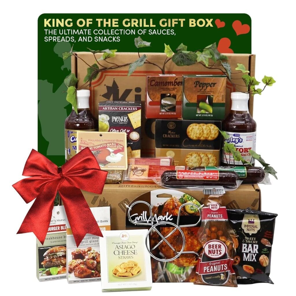 BBQ gift basket for dad