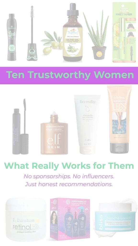Ten products recommended by real women