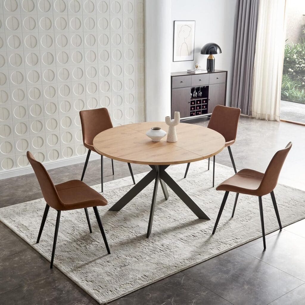 round dining table set
