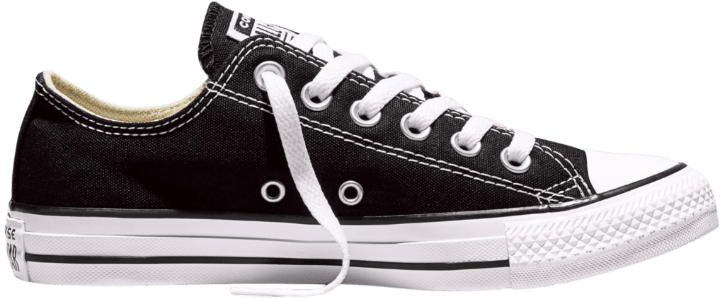 Chuck Taylors in black